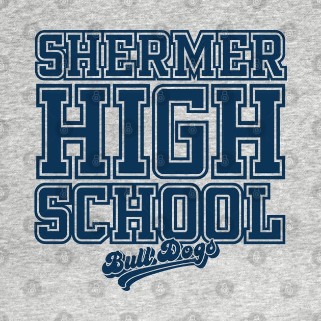 Shermer High School: 1 Color Version by HustlerofCultures